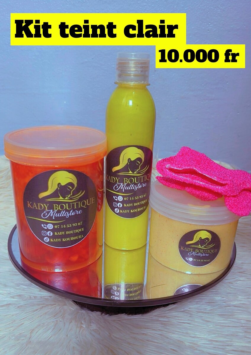 Kit Blanchissant Peau Éclatante