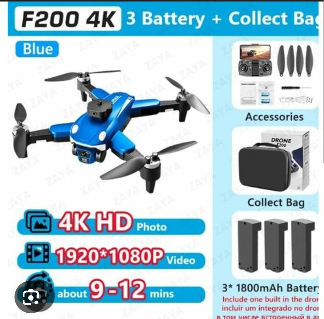 Drone 4K HD caméra pliable