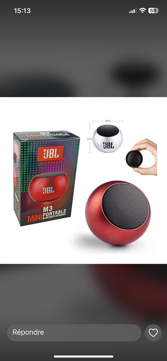 JBL Enceinte Mini Portable M3