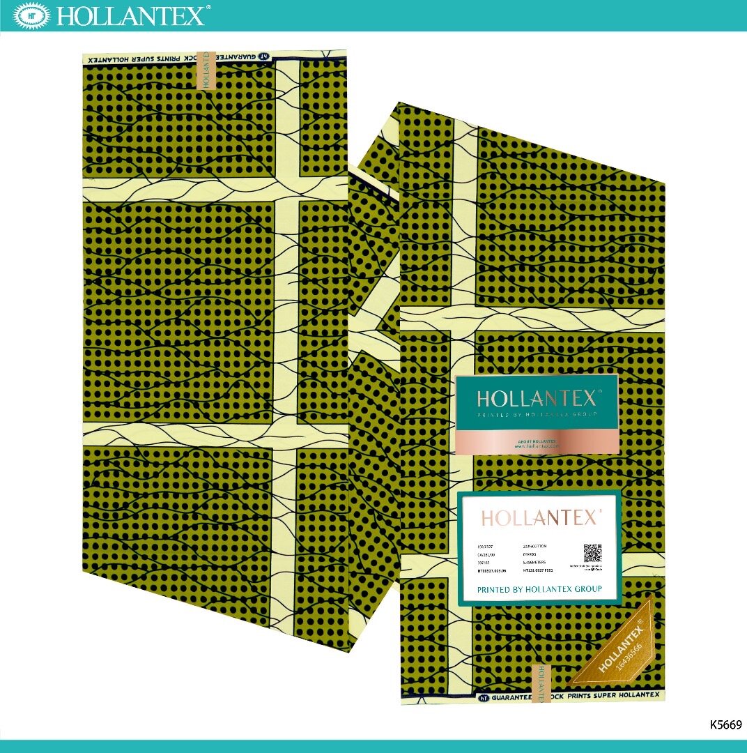 Tissu Wax Africain Hollandais