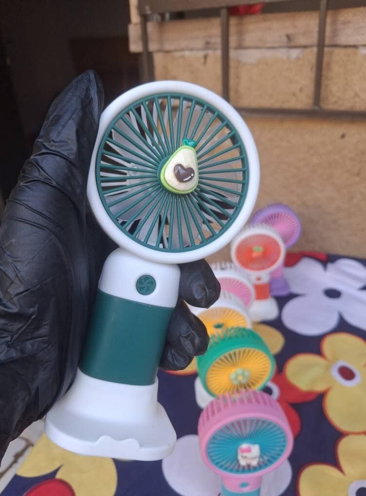 Ventilateur portable coloré