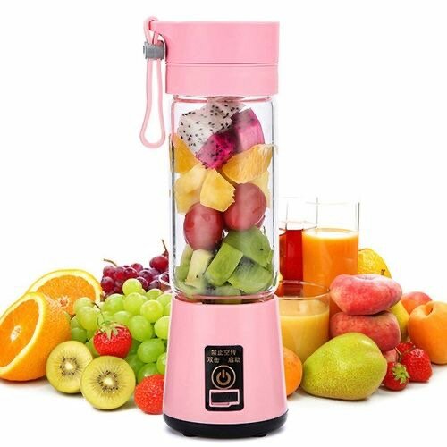 Portable USB Rechargeable Smart Blender - Pink