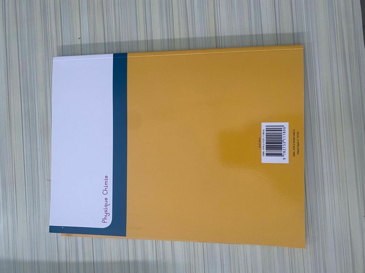 Livre Physique Chimie 4e