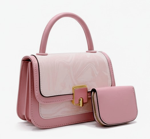 Sac à main rose élégant