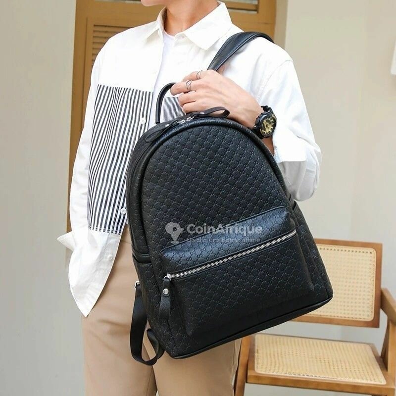 Sac à dos cuir tendance homme