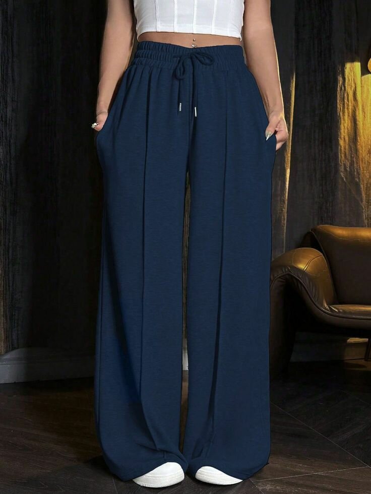 Pantalons larges femme