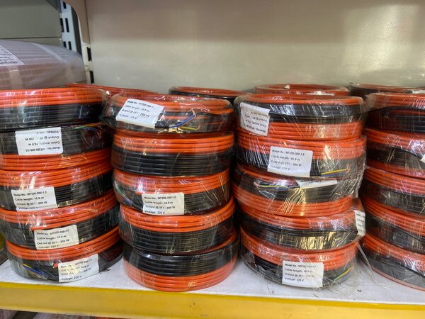 Кабельный теплый пол