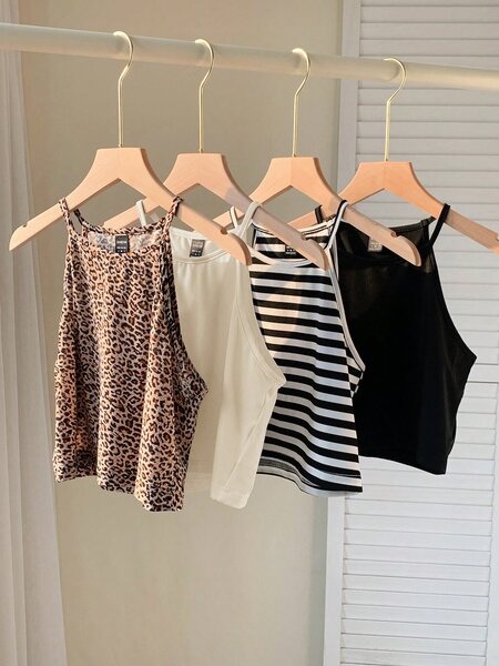 Top à bretelles coloré