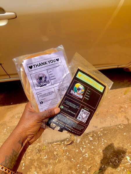 Gold velvet Durag Wholesale