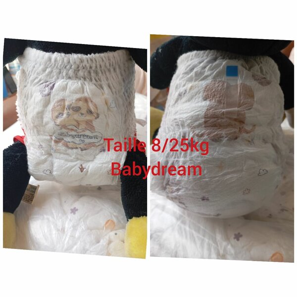 Couches Babydream Taille 8