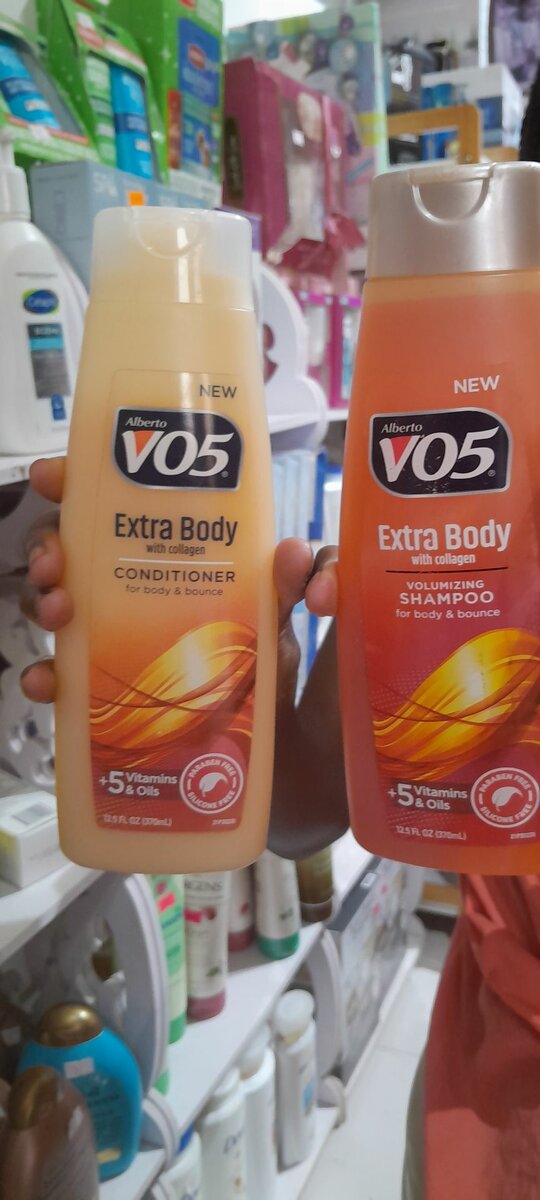 Alberto VO5 Extra Body Volumizing Shampoo and Conditioner 15