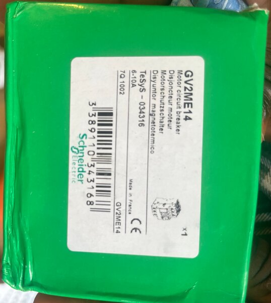 Disjoncteur moteur Schneider Electric 6-10A