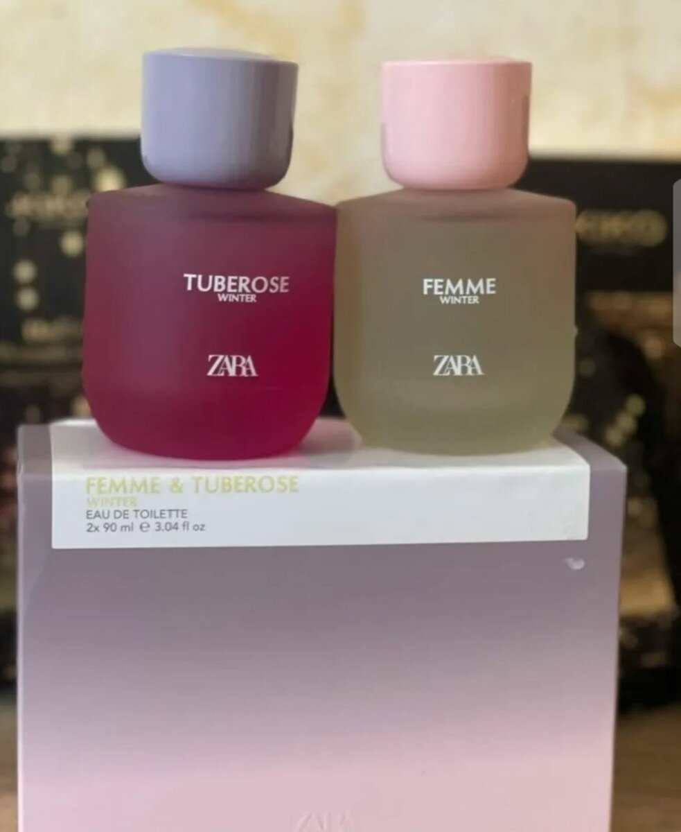 Zara Femme  & Tuberose Winter
