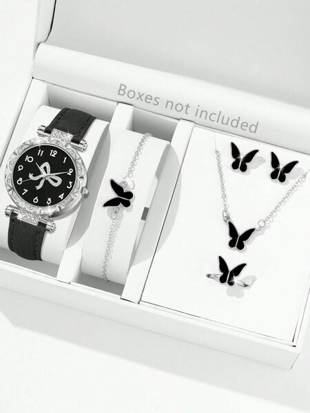 Ensemble Montre Bijoux Papillon