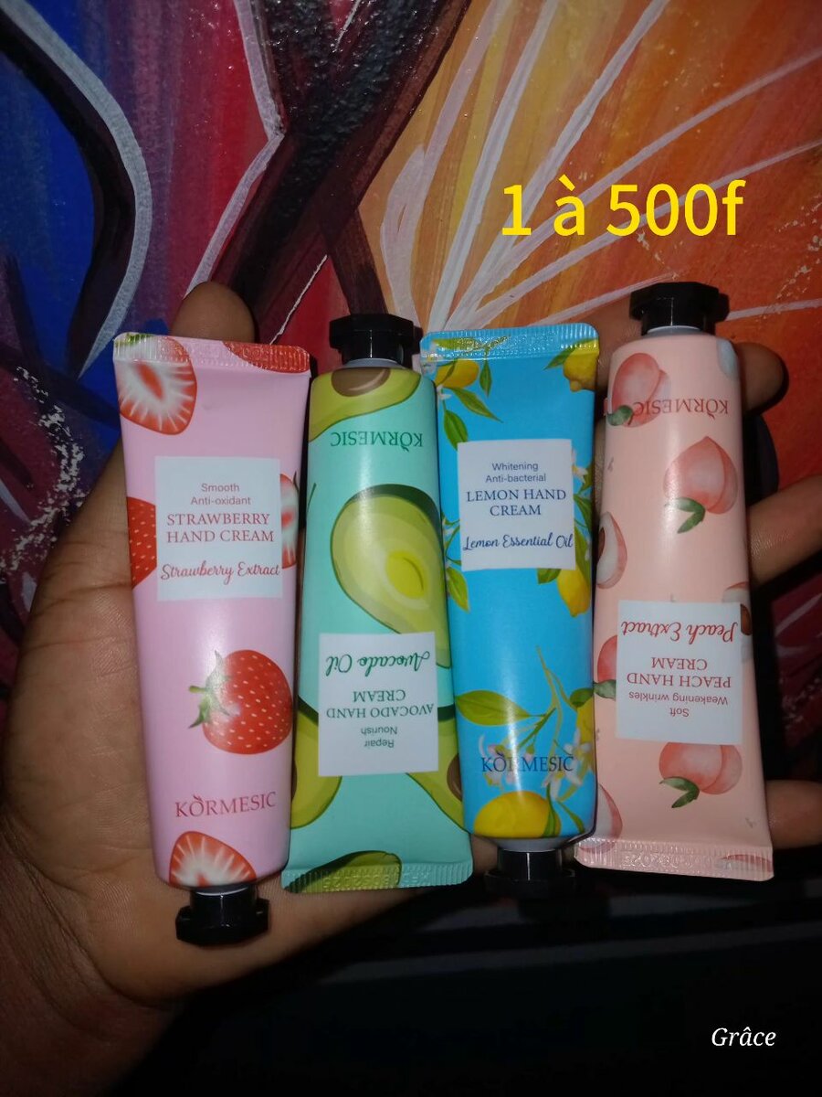 Crèmes Mains Parfumées