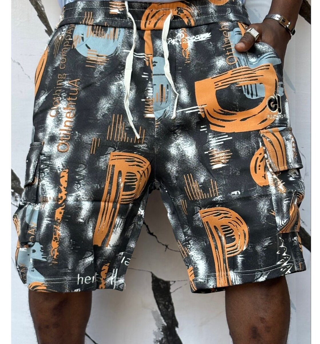 Shorts cargo imprimés modernes