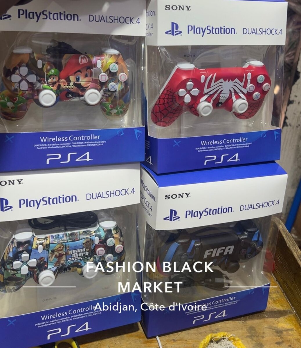 Manettes sans fil PS4 personnalisées