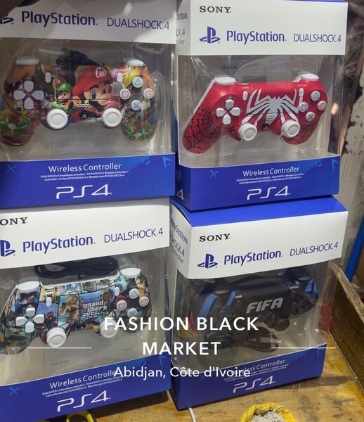 Manettes sans fil PS4 personnalisées