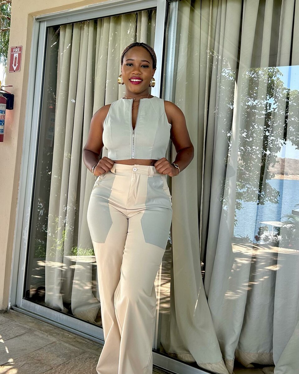 Safari Two-tone two piece set