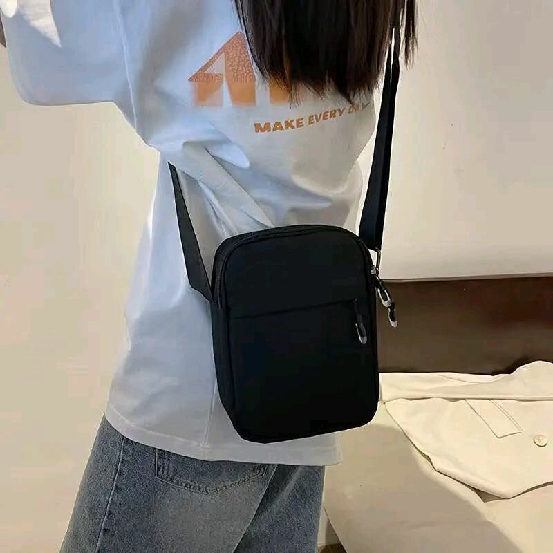 Sac Bandoulière Unisexe Noir