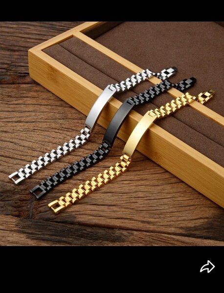 Bracelet en acier inoxydable