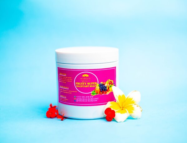 Fruity super Halfcast soap