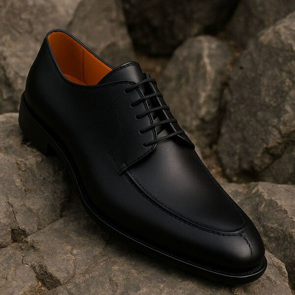 Chaussures habillées en cuir noir