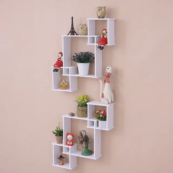 3 box floating shelves