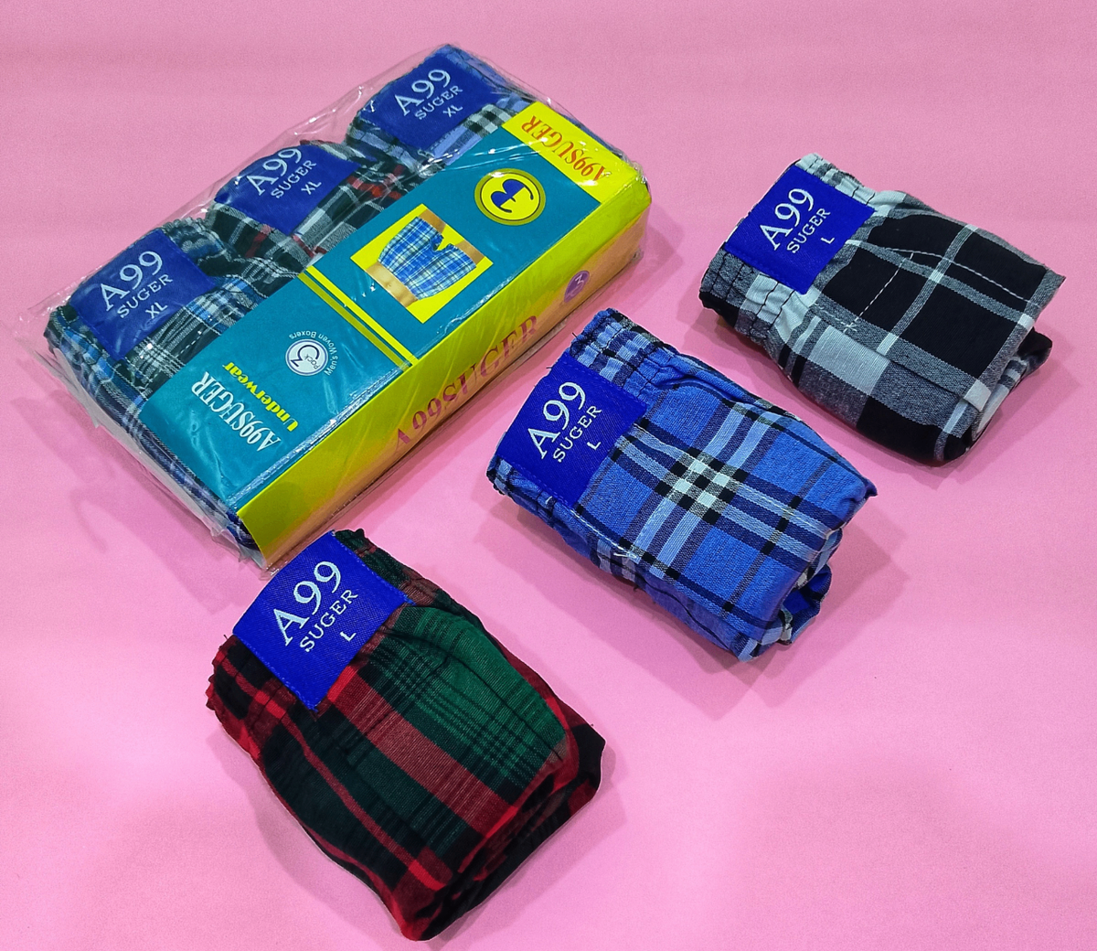 Men's Boxers 3pcs K90