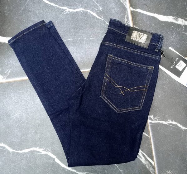 Jean Slim Fit Homme Bleu