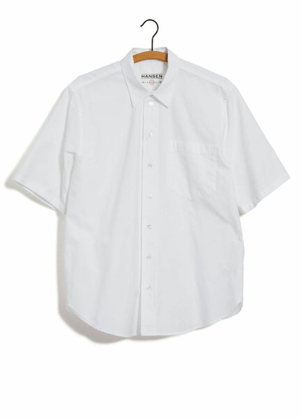 Men's White Short Sleeve Shirt
