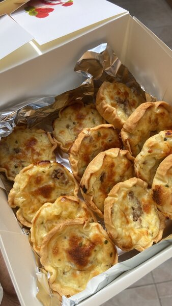 Mini quiches savoureuses