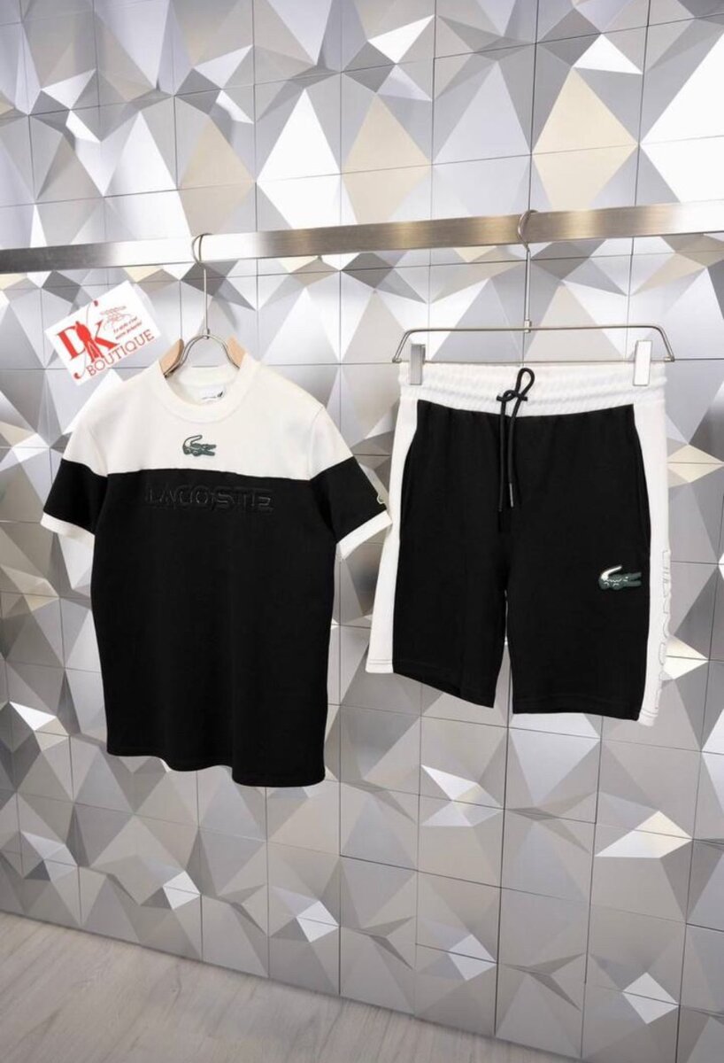 Ensemble de sport bicolore élégant