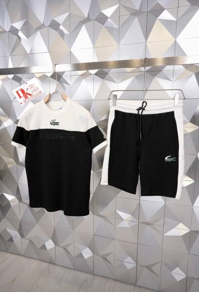 Ensemble de sport bicolore élégant