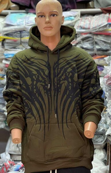 Sweat à capuche graphique homme