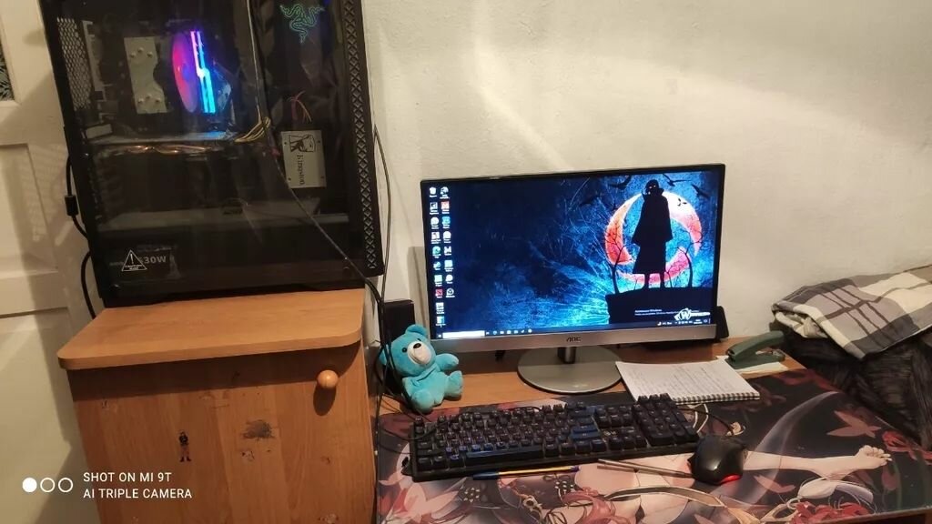 ПК  Процессор amd Ryzen 5 2600 ОЗУ G skill tridentZ RGB 16gb