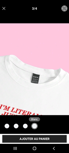 T-shirt femme imprimé tendance