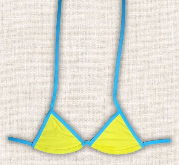 Bikini  Jaune et Bleu