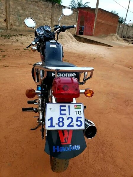 Moto Haouje puissante