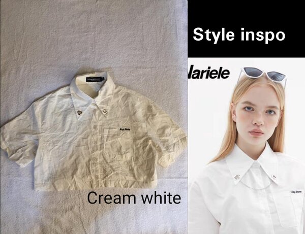 Salaula crop tops and tops