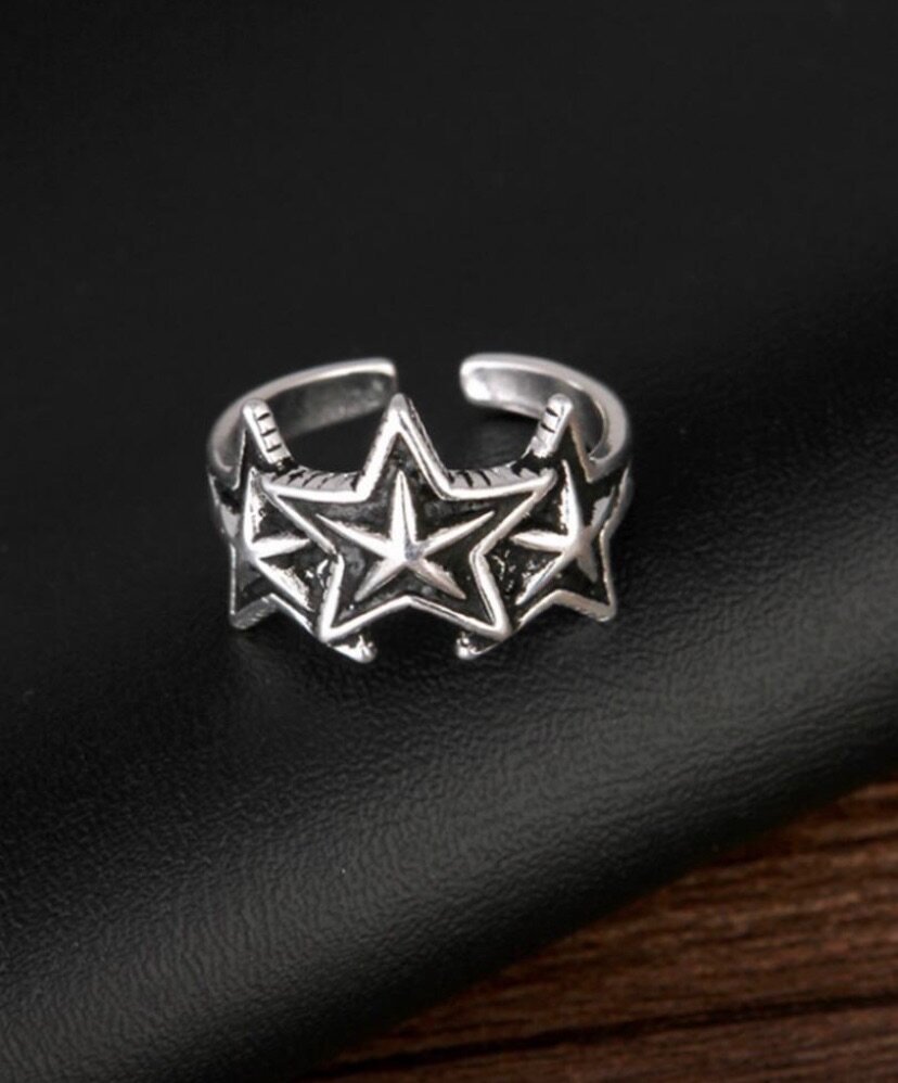 Bague ajustable style ethnique