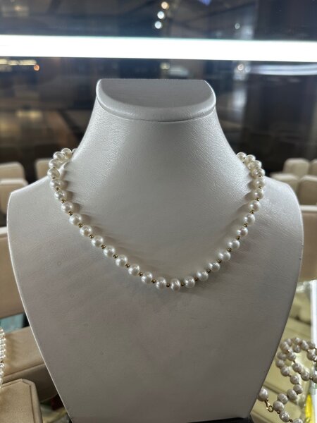 Жемчуг с золотом