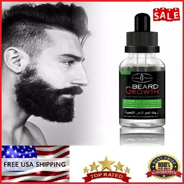 Huile Croissance Barbe Homme