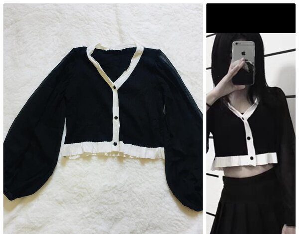 Salaula crop tops and tops