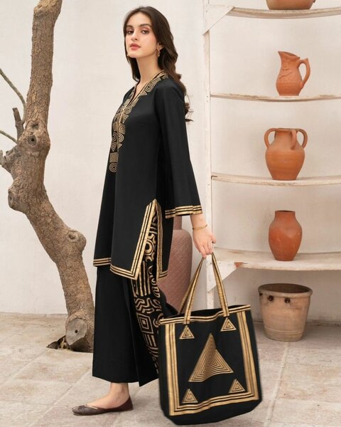 Co-Ords 2Pc Set With HandBag MOST DEMANDING COLLECTION