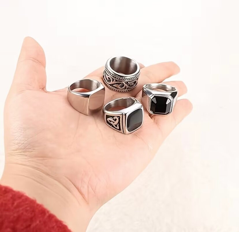 Bagues en acier inoxydable