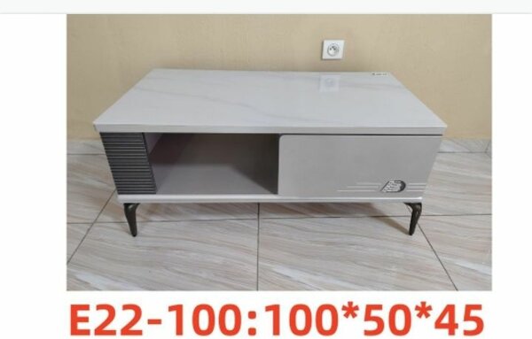 Table basse moderne blanche