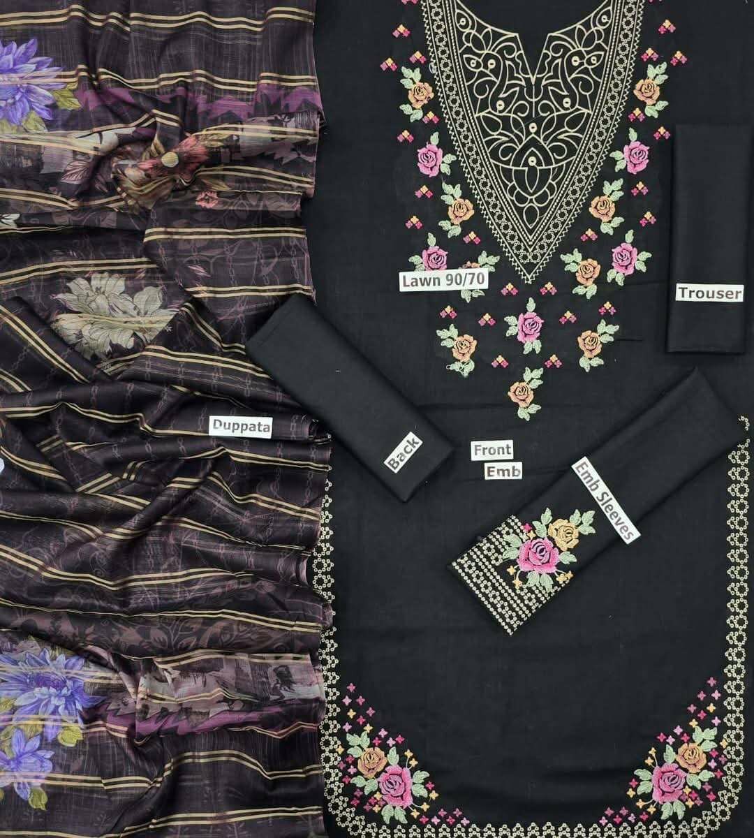 3pc unstich ladies suits