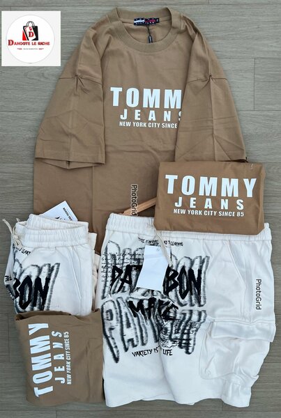 T-shirt et shorts Tommy Jeans