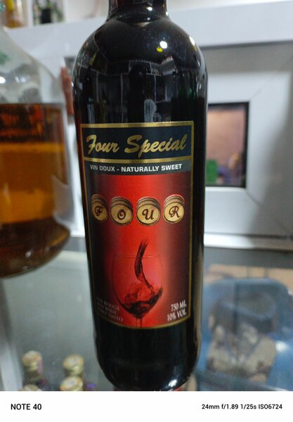 Four Special sweet wine